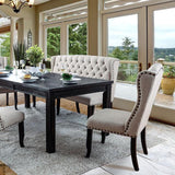  Furniture of America Sania CM3324BKT84-3564GY-7 7 Pc Dining Table Set IMAGE 8