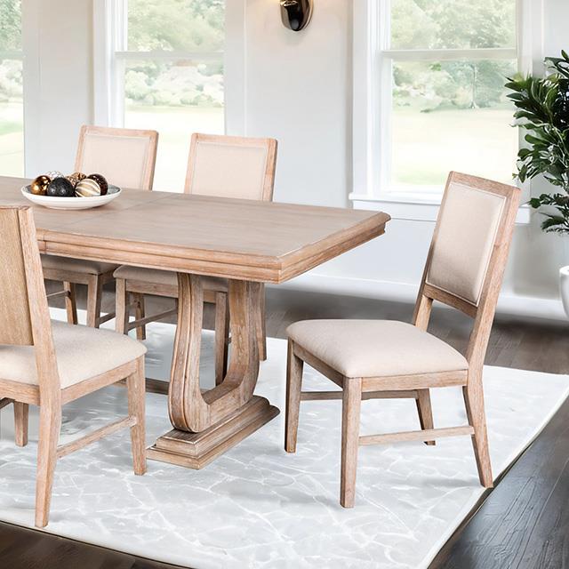  Furniture of America Orbetello FM3601NT-T-7PC 7 Pc Dining Table Set IMAGE 6