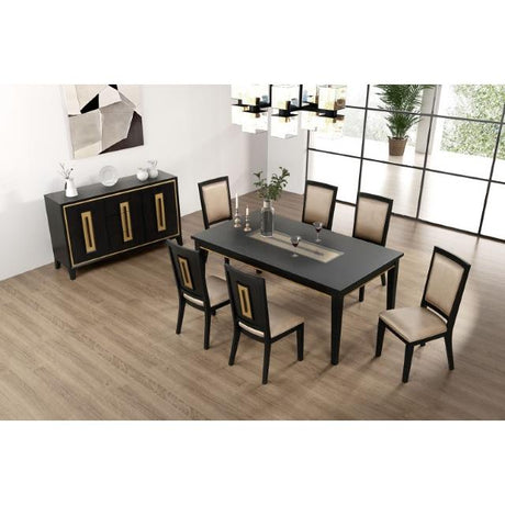  Furniture of America Kenyada FM3401ES-T Dining Table IMAGE 7