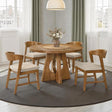  Furniture of America Ozark FM3223WN-RT-5PC 5 Pc Dining Table Set IMAGE 1