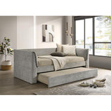  Furniture of America Upney FM1204GY-BED Twin Daybed with Trundle IMAGE 2