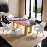  Furniture of America Northolt FM37004GY-T-TABLE Dining Table IMAGE 6