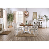  Furniture of America Auletta CM3417RT-5PC 5 Pc Dining Table Set IMAGE 1