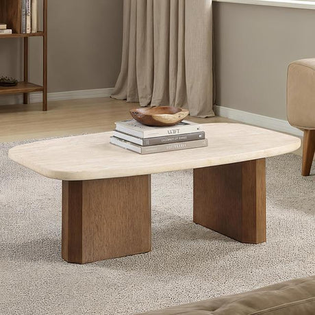  Furniture of America Florian FM47013BR-C-PK Coffee Table IMAGE 1