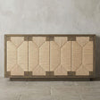  Furniture of America Casoria FM34008NT-SV Sideboard IMAGE 1