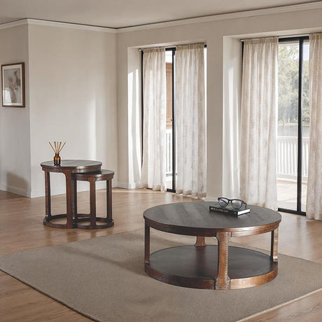  Furniture of America Hickory FM44011ES-C Coffee Table IMAGE 2