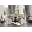  Furniture of America Nerissa CM3840RT-5PC-3564GY 5 Pc Dining Table Set IMAGE 1