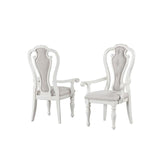  Furniture of America Orford TM3050WH-T-7PC 7 Pc Dining Set IMAGE 3