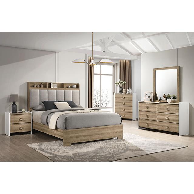  Furniture of America Posey FM72031AK-N Nightstand IMAGE 2
