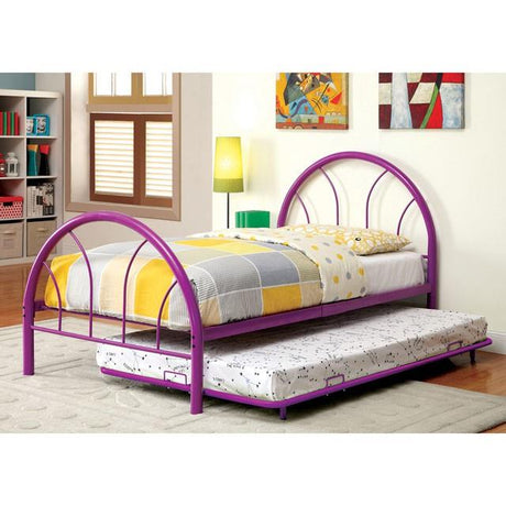  Furniture of America Rainbow CM7712PR-T Twin Bed IMAGE 1