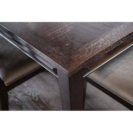  Furniture of America Hinwitz FM3399ES-T-7PC 7 Pc Dining Table Set IMAGE 2