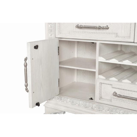  Furniture of America Stella Mia FM31000WH-SV Sideboard IMAGE 4