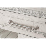  Furniture of America Stella Mia FM31000WH-SV Sideboard IMAGE 5