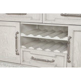  Furniture of America Stella Mia FM31000WH-SV Sideboard IMAGE 7