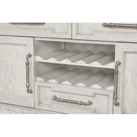  Furniture of America Stella Mia FM31000WH-SV Sideboard IMAGE 7