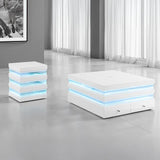  Furniture of America Maloy FM47008WH-CS Rectangular Cocktail Table IMAGE 2