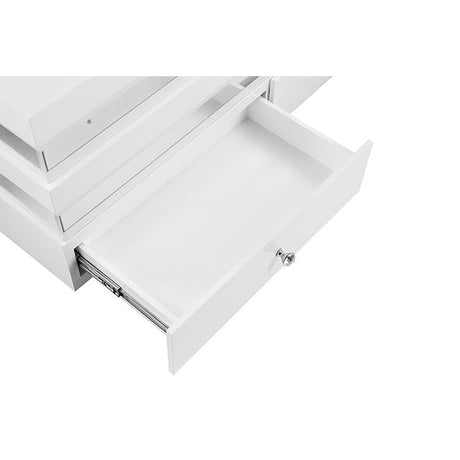  Furniture of America Maloy FM47008WH-CS Rectangular Cocktail Table IMAGE 3