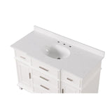  Furniture of America Zadar TM-CT009WH-48+09WH Vanity Set IMAGE 6