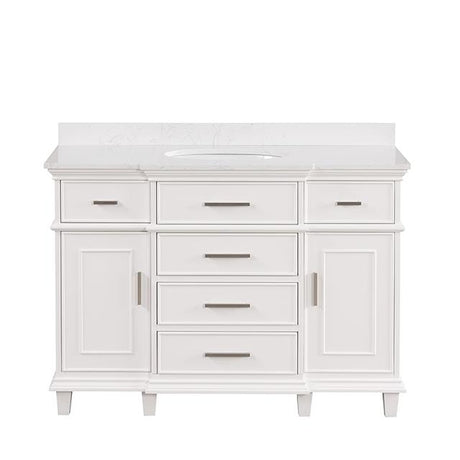  Furniture of America Zadar TM-CT009WH-48+09WH Vanity Set IMAGE 7