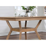  Furniture of America Upminster CM3984NT-PT-7PC 7 Pc Counter Height Table Set IMAGE 3