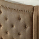  Furniture of America Carly FM7160BR-EK-BED King Bed IMAGE 3