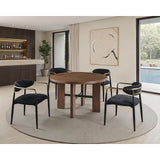  Furniture of America Gaetani FM-GM701BK-T-5PC03BK 5 Pc Dining Table Set IMAGE 2