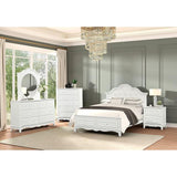  Furniture of America Naucalpan FM7456WH-Q-BED Queen Storage Bed IMAGE 2