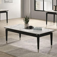  Furniture of America Maidstone FM42001BK-C Coffee Table IMAGE 1