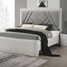  Furniture of America Aldgate FM7244GY-EK-BED King Bed IMAGE 1