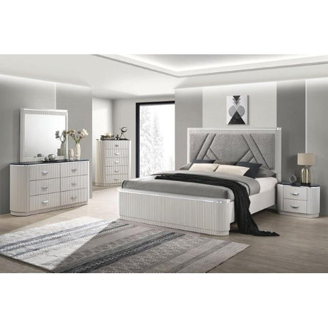  Furniture of America Aldgate FM7244GY-EK-BED King Bed IMAGE 2