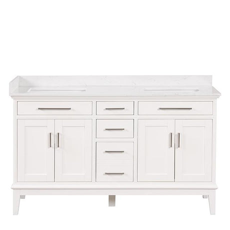  Furniture of America Rimini TM-CT004WH-60+04WH Vanity Set IMAGE 10