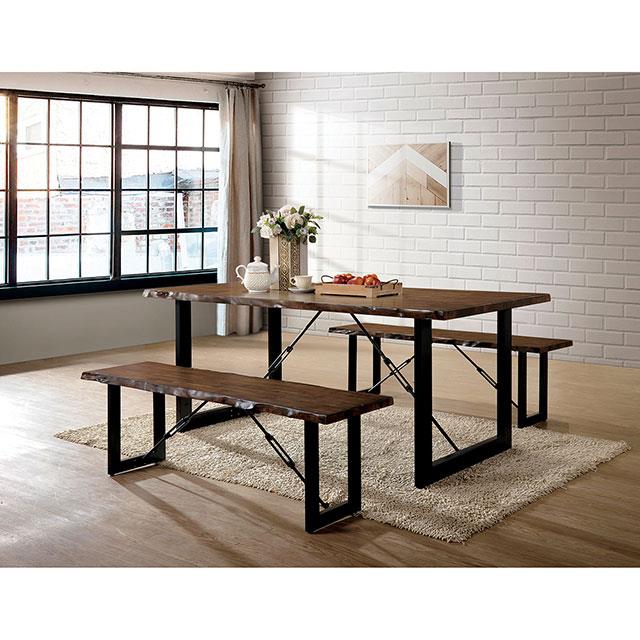  Furniture of America Dulce CM3604T-6PC 6 Pc Dining Table Set with Bench IMAGE 4