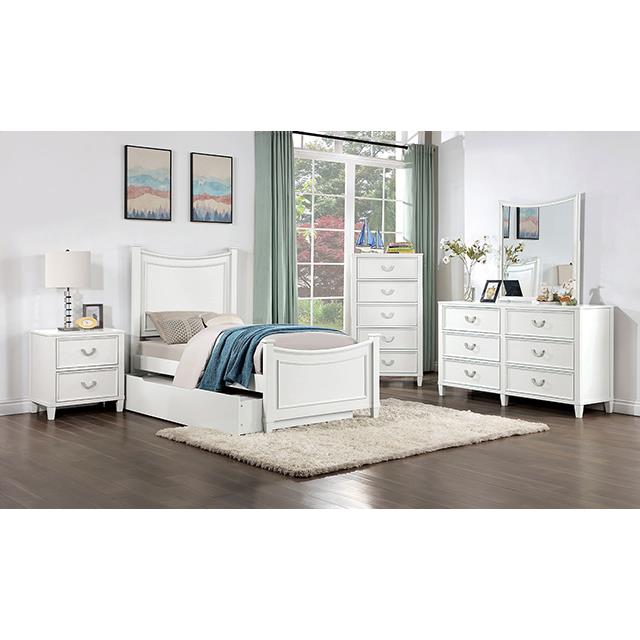  Furniture of America Lycoris CM7477WH-D Dresser IMAGE 2