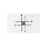  Furniture of America Silveria FM37001SV-T-TABLE Dining Table IMAGE 2
