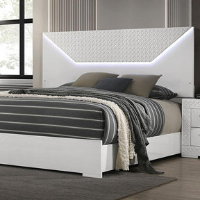  Furniture of America Whitby FM7216WH-EK-BED King Bed IMAGE 1
