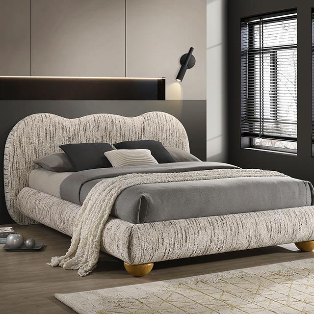  Furniture of America Finamore FM72005LB-Q-BED Queen Bed IMAGE 1
