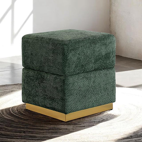  Furniture of America Krysten FM-AC8005GR Storage Stool IMAGE 1