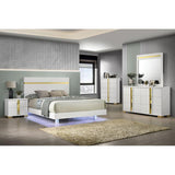  Furniture of America Lillestrom FM7217WH-N Nightstand IMAGE 2