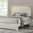  Furniture of America Lincolt FM7201WH-EK-BED King Bed IMAGE 1