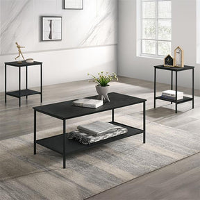  Furniture of America Pallas FM42903BK-3PK 3 Pc Table Set IMAGE 1