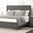  Furniture of America Crowthorne FM70100GY-EK-BED King Bed IMAGE 1