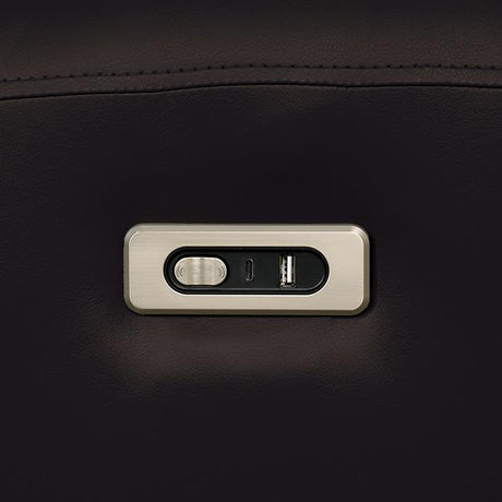  Furniture of America Schlieren FM6012BK-LV-PM Power Loveseat IMAGE 3