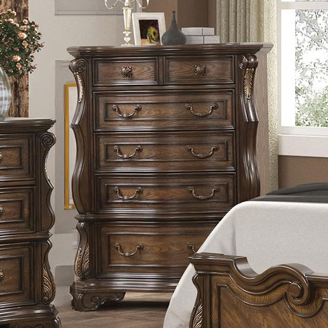  Furniture of America Leovanni FM70003DB-C Chest IMAGE 5