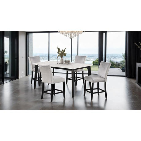  Furniture of America Sabro FM3330BK-T-5PC 5 Pc Dining Table Set IMAGE 1