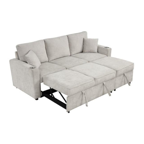  Furniture of America Kendal FM6965BG-SF-PK Sleeper Sofa Sectional IMAGE 9