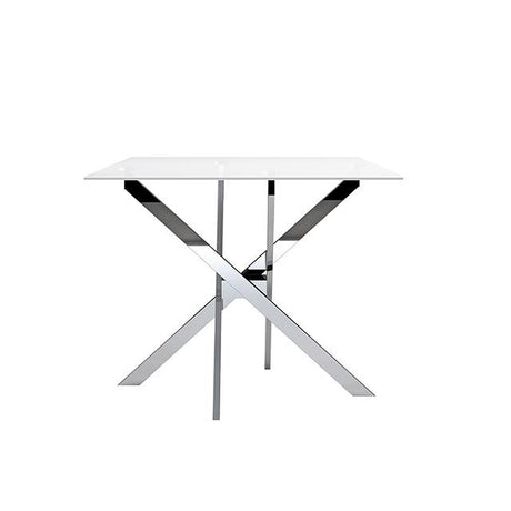  Furniture of America Silveria FM37001SV-T-7PC 7 Pc Dining Table Set IMAGE 4