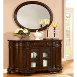  Furniture of America Bellagio CM3319RT-7PC-FABRIC 7 Pc Dining Table Set IMAGE 5