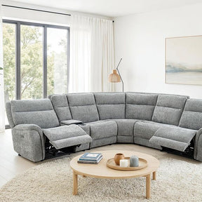  Furniture of America Mattheus CM9944GY-SECT-PM Power Sectional IMAGE 1