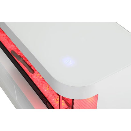  Furniture of America Luken FM-AC8010WH-TV 71" TV Stand with Electric Fire Place IMAGE 4