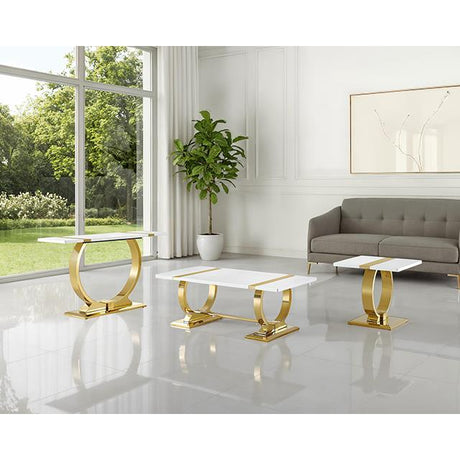  Furniture of America Horve FM47018GD-E End Table IMAGE 2